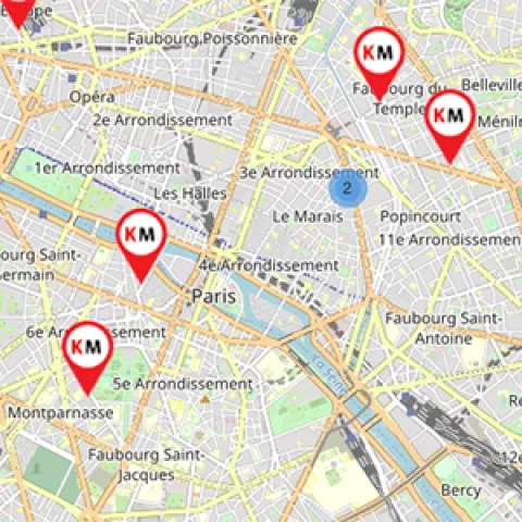 Znajdź kiosk  w pobliżu